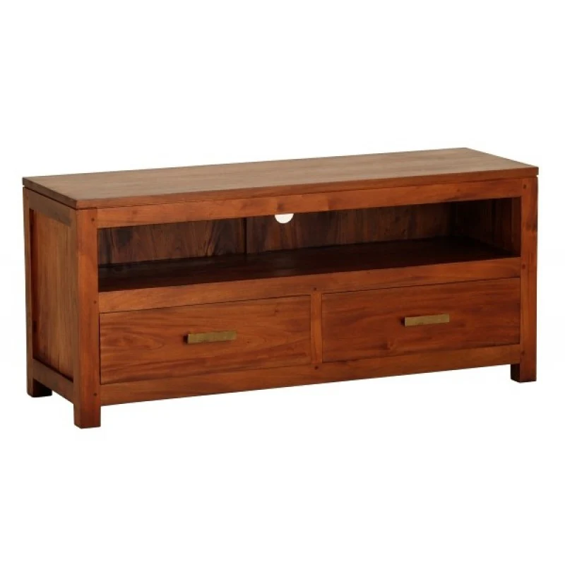 WAREHOUSE SALE Milan Small TV Console Stand  2 drawers TEK168 SB 002 PNMK (Discount Price $599, Special Price $499) - Image 3