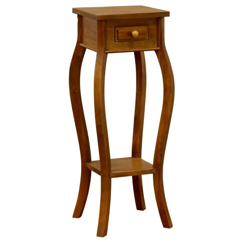 Signature Telephone Table Planter Stand  Side Table TEK168 PS 001 CL ( Mahogany Colour ) - Image 5