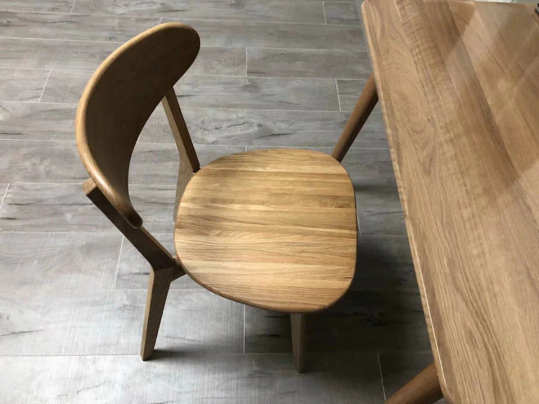 TOBY ACCORD Rustic Solid Wood Dining Chair - Image 6